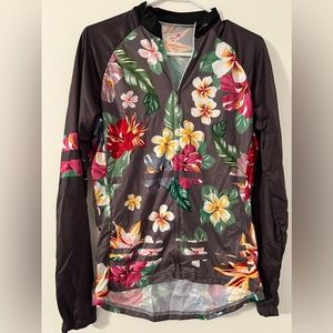 Womens long sleeve Primal floral jersey.